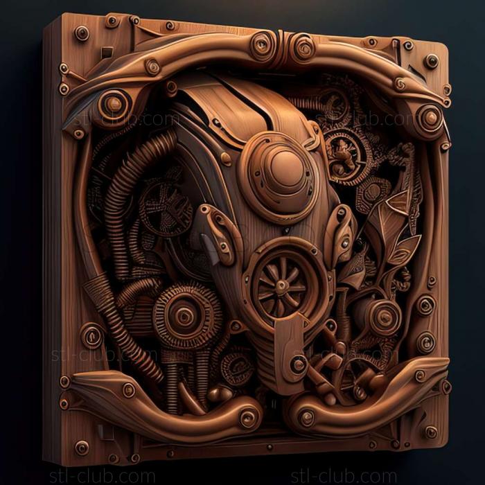 3D model steam punk (STL)